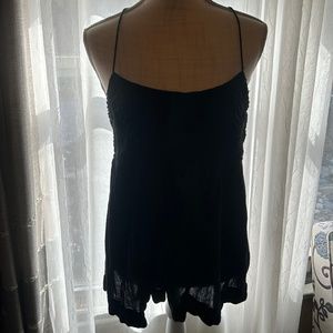 Free People black knit top